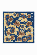 Hibiscus Büyük Boy Pamuk Eşarp 120 cm