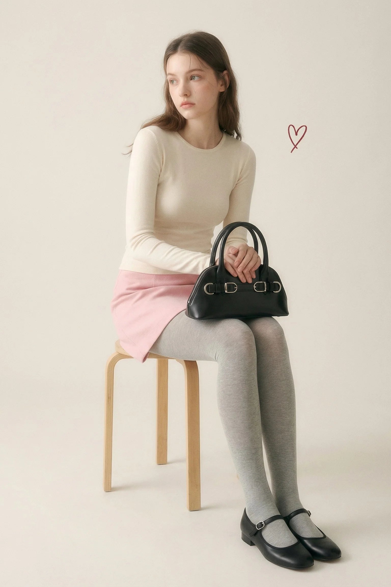 Çift Tokalı El ve Çapraz Çanta