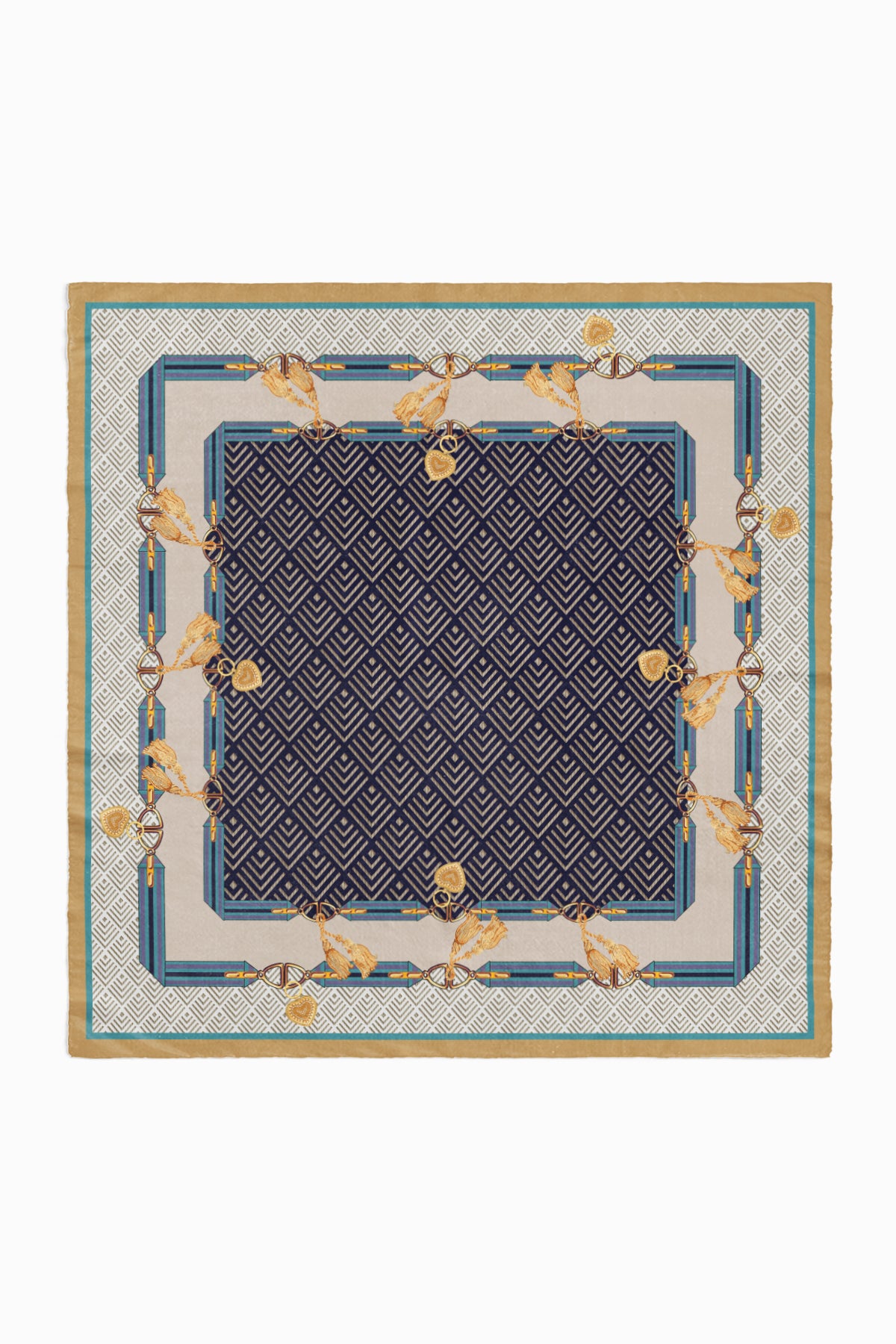 Liora Büyük Boy Pamuk Eşarp 120 cm