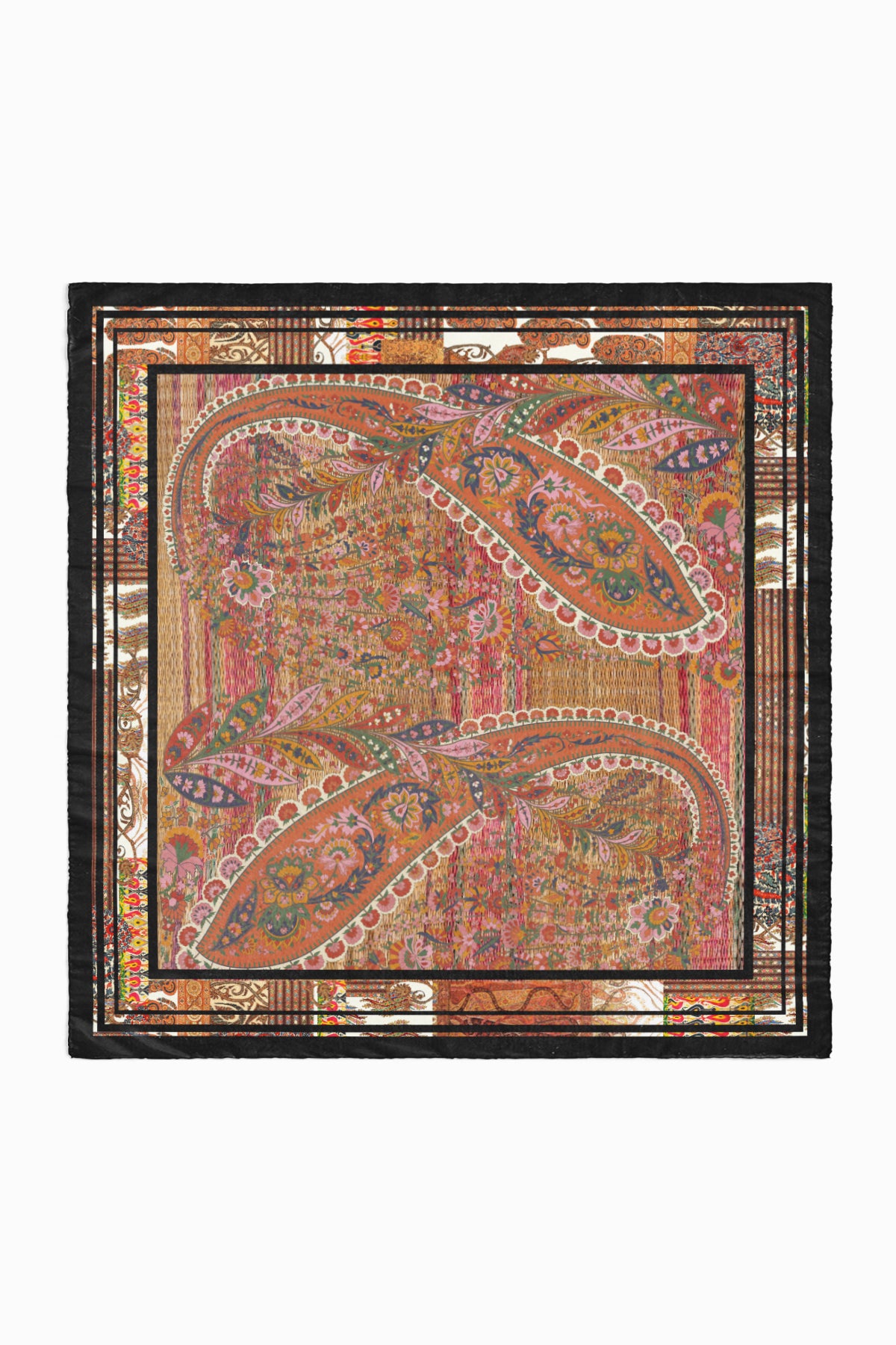 Zena Büyük Boy Pamuk Eşarp 120 cm