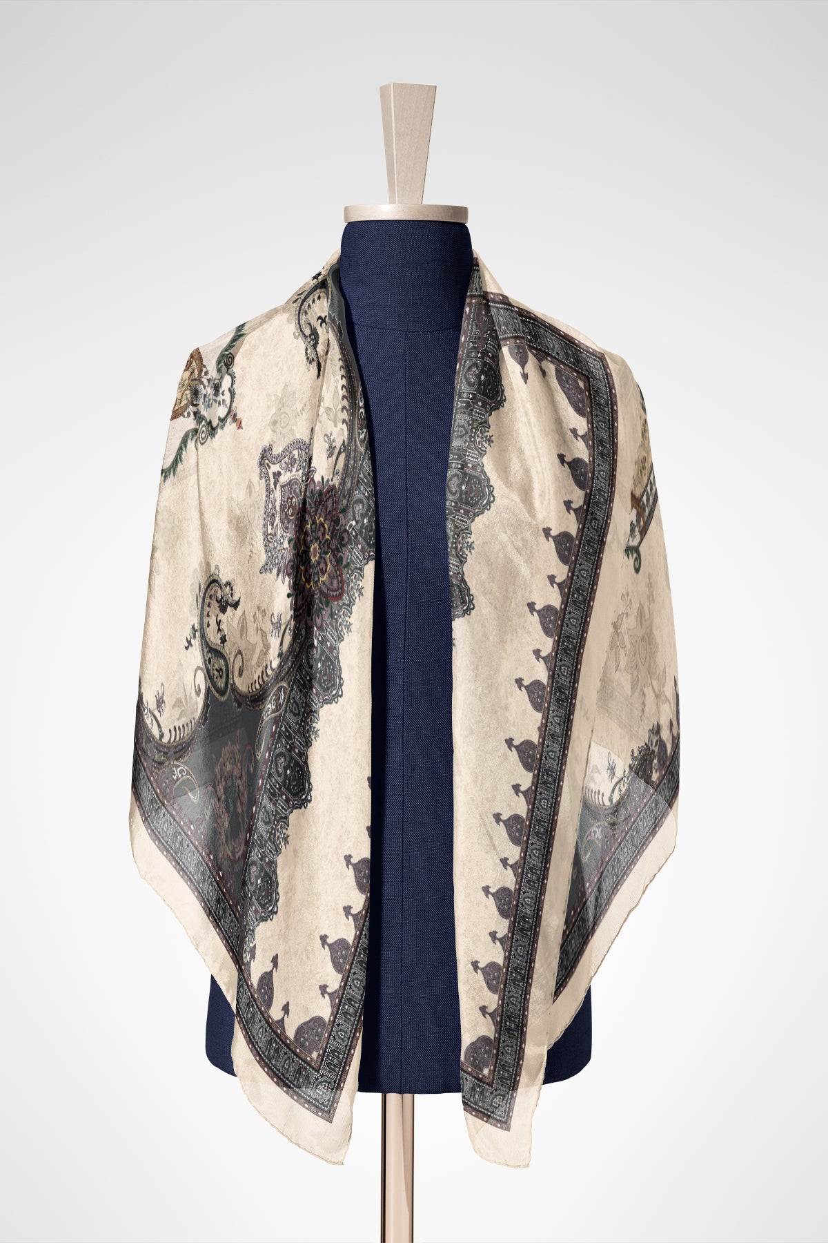 Mira Floş Viskon Şal