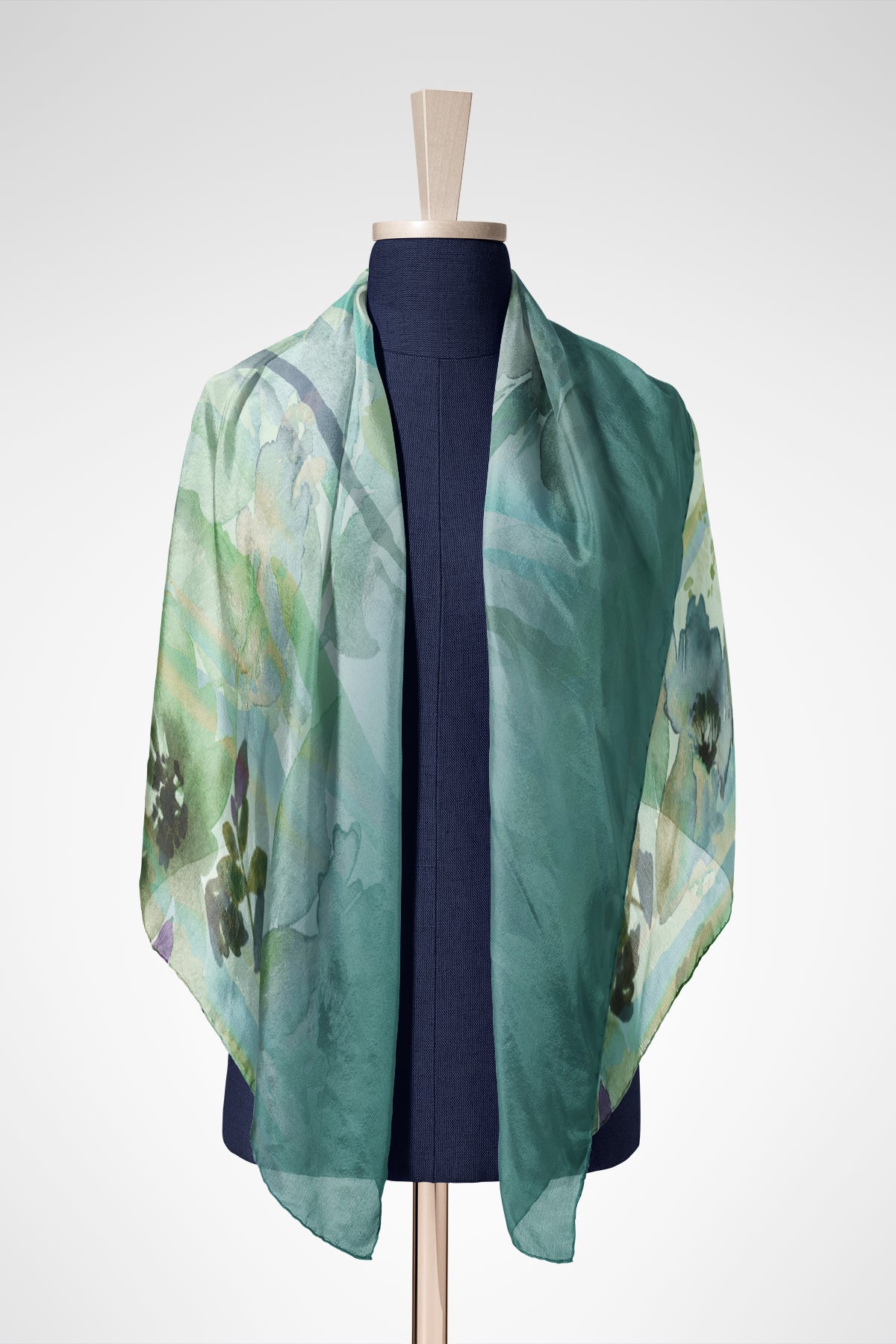 Mint Floş Viskon Şal