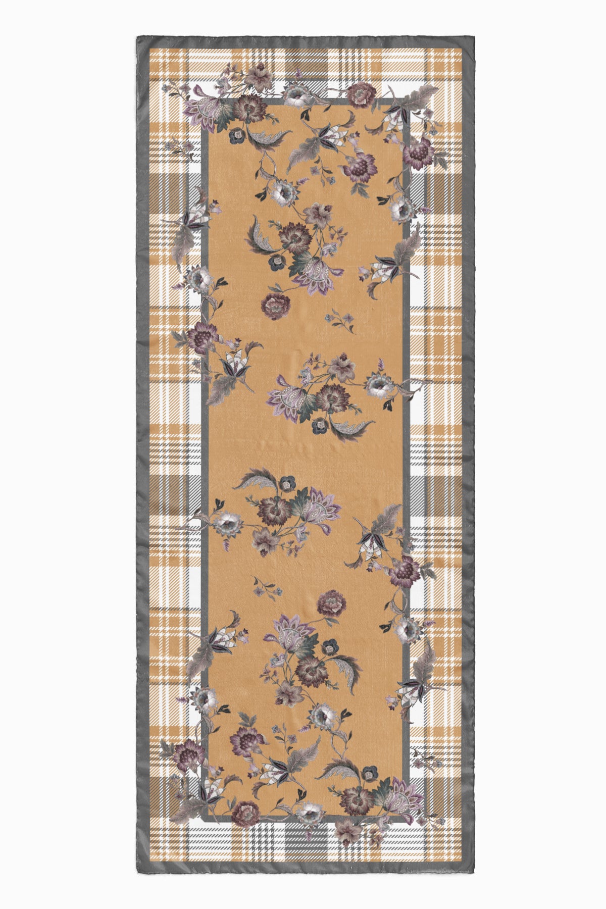 Bohemian Floş Viskon Şal