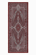 Peony Desenli Pamuk Şal