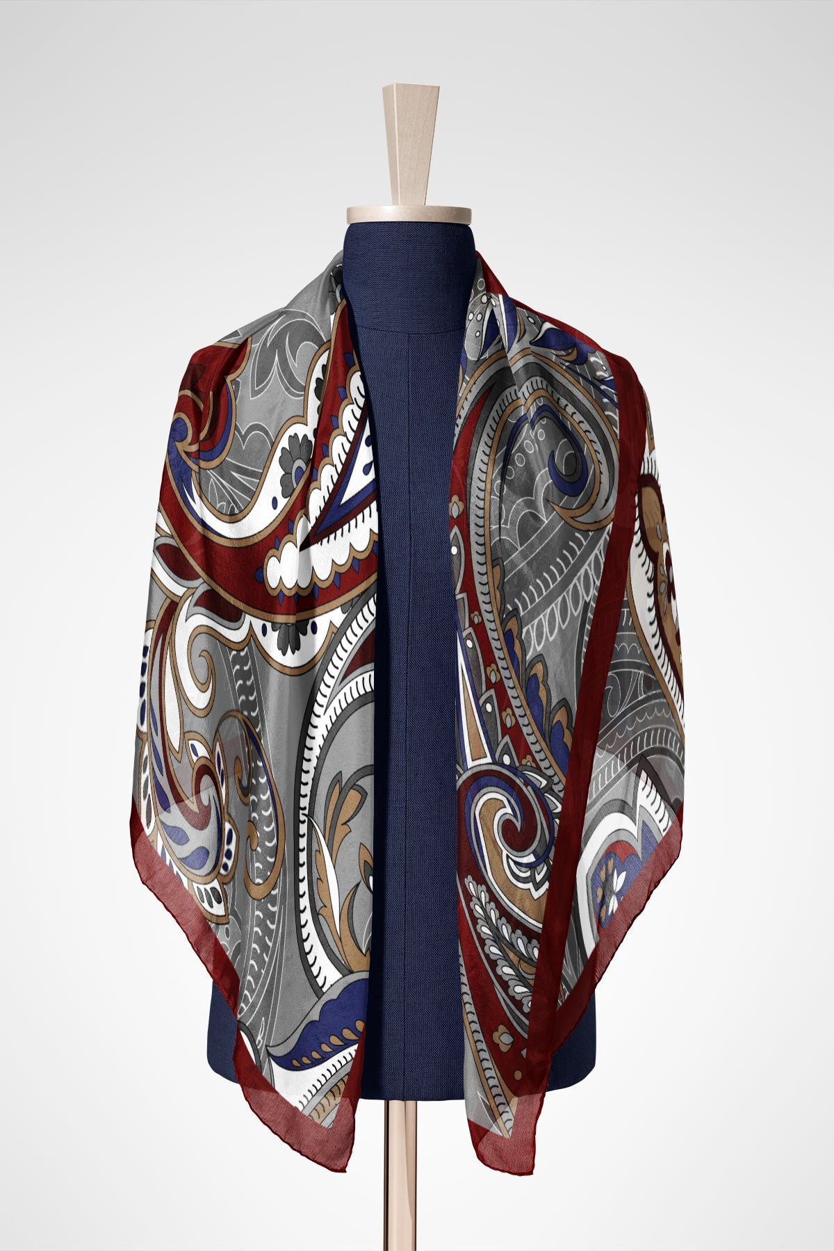 Nera Floş Viskon Şal